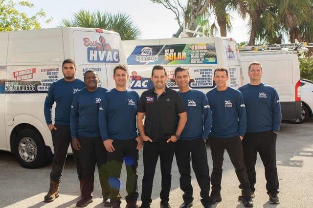 The Best HVAC LLC logo