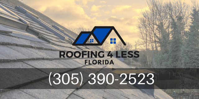 Roofing 4 less FL logo